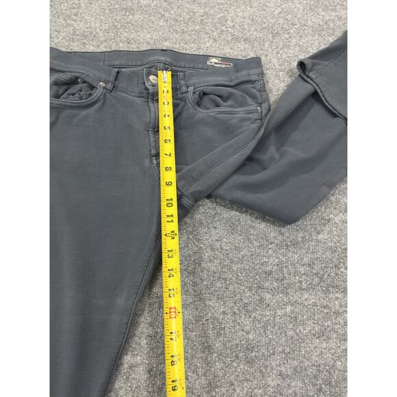 Faherty Men's Straight Jeans - Dark Gray - Picture 11 of 14